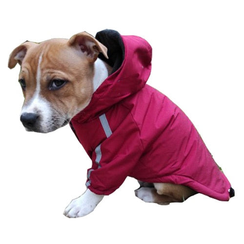 Dog Reflective Jacket with Hoodie