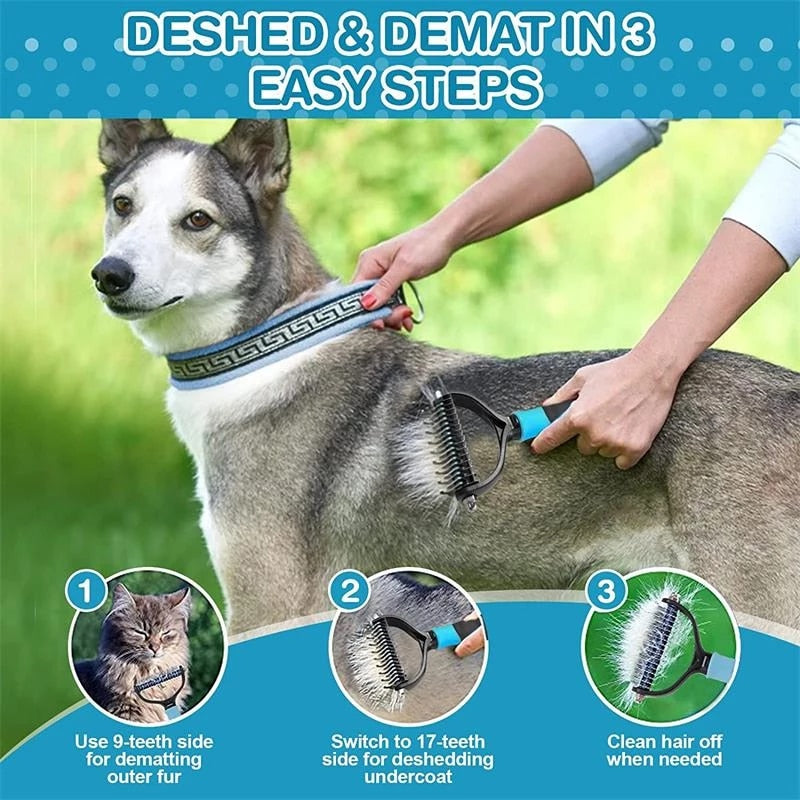 Professional Pet Grooming Brush