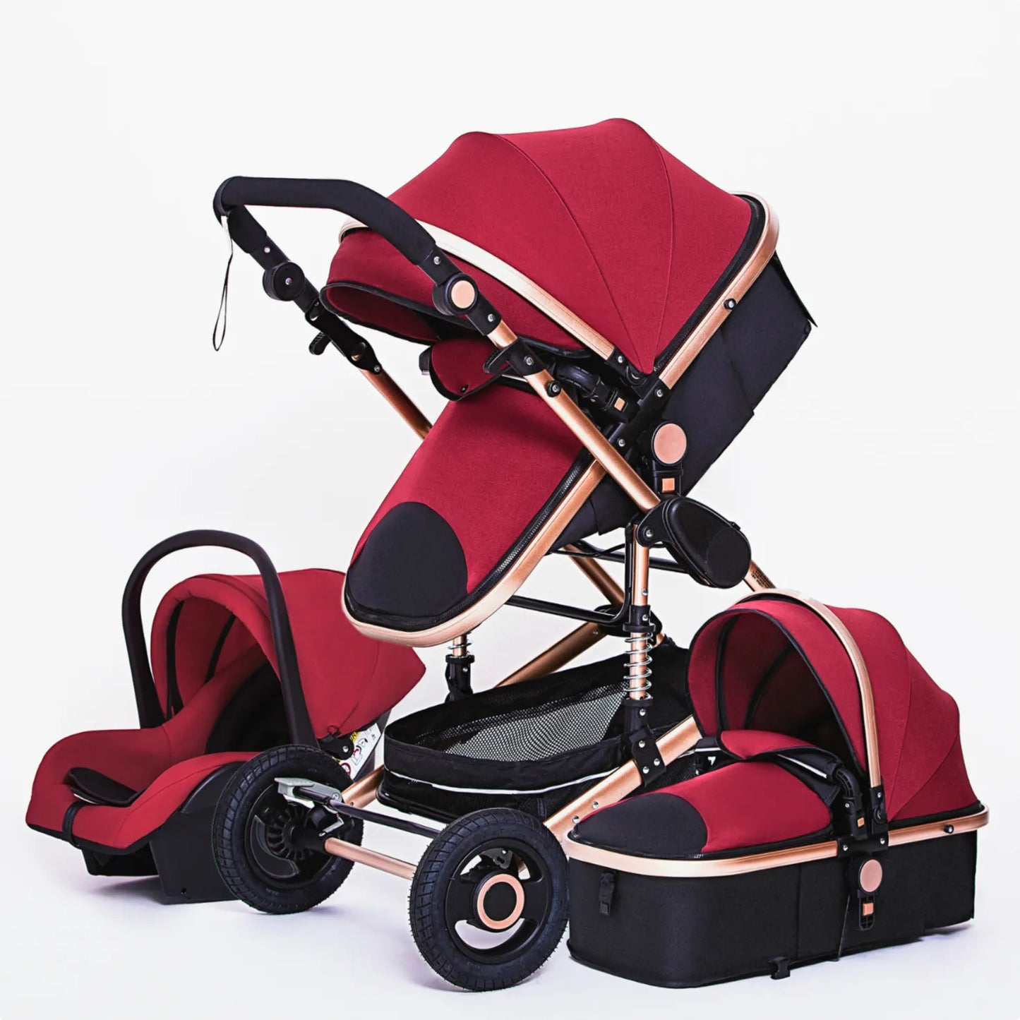 3 in 1 Luxury Baby Stroller