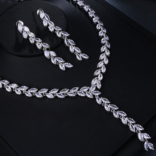 Wedding Jewelry Set - Earrings & Necklace