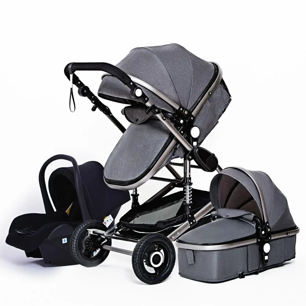 3 in 1 Luxury Baby Stroller