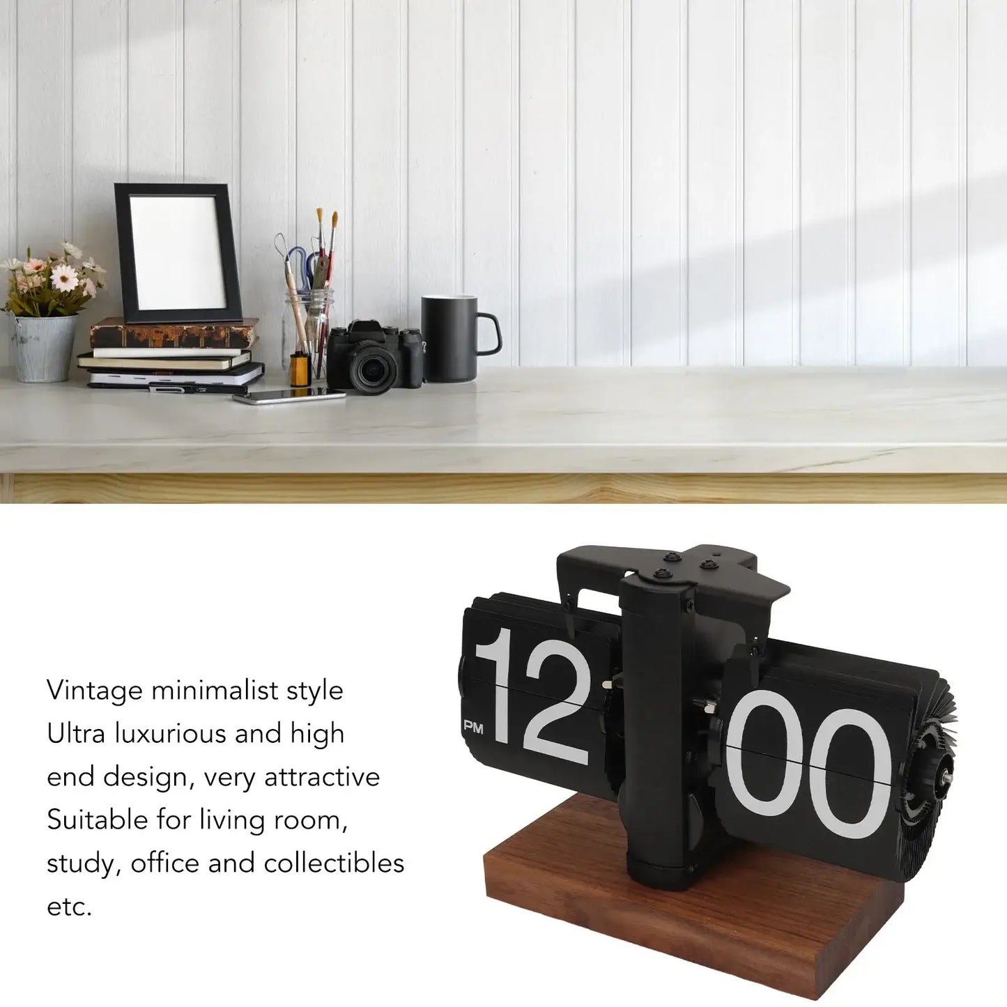 Retro Table Clock