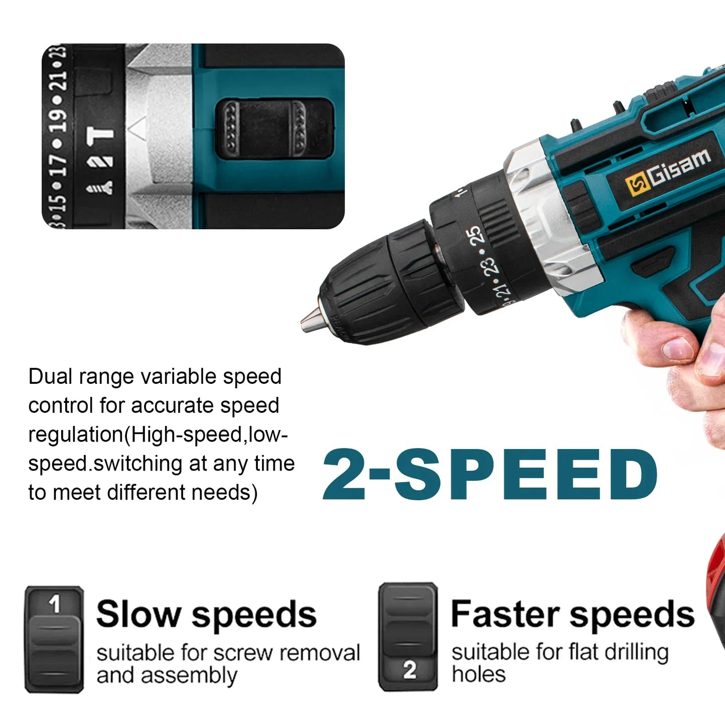 Multifunctional Cordless Drill