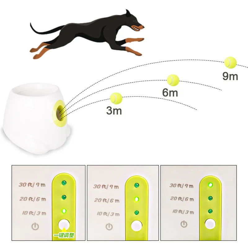 Smart Interactive Pet Ball Launcher