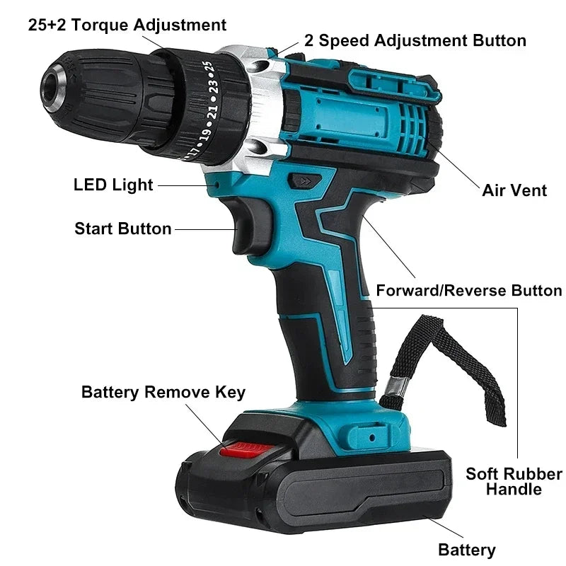Multifunctional Cordless Drill