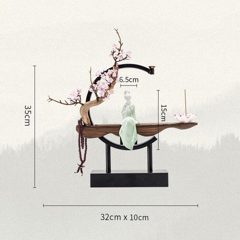 Lady Incense Burner