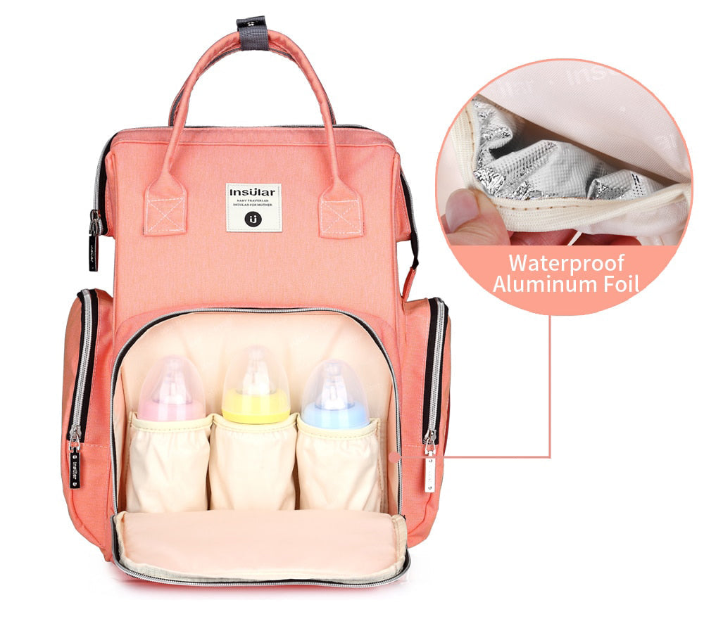 Multifunctional Baby Nappy Bag