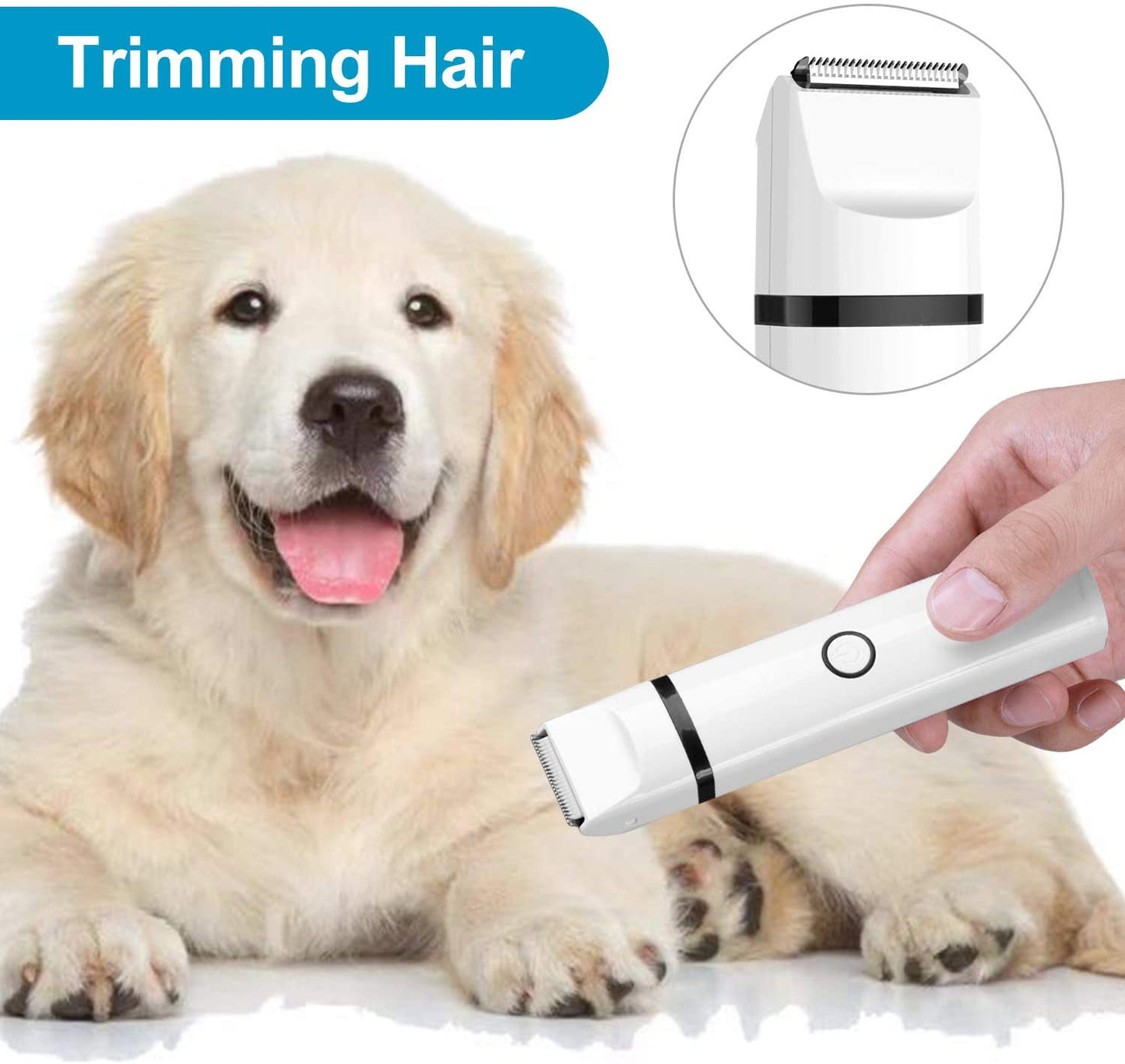 3-In-1 Rechargeable Grooming Device for Pets