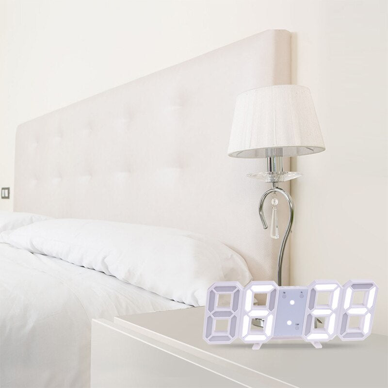 3D Digital Wall Clock