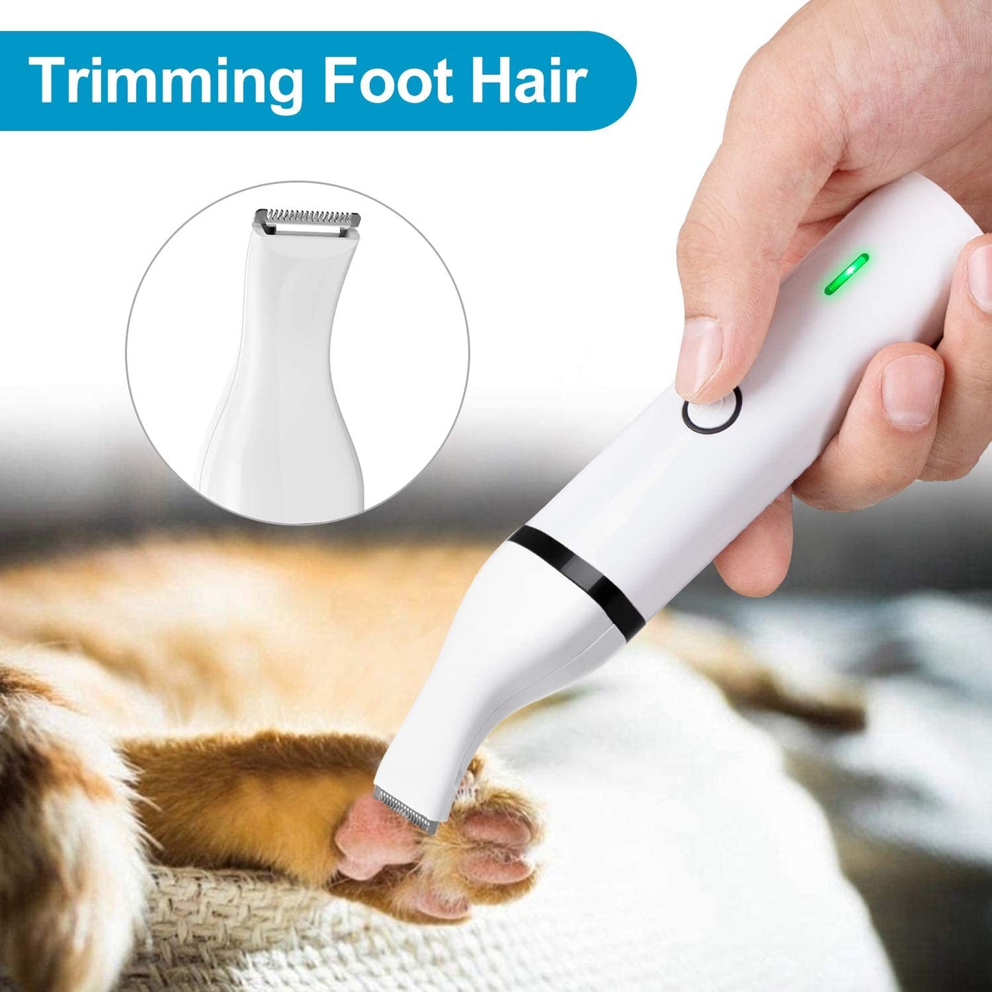 3-In-1 Rechargeable Grooming Device for Pets