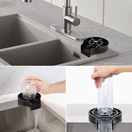 Fast Bottle Glass Rinser