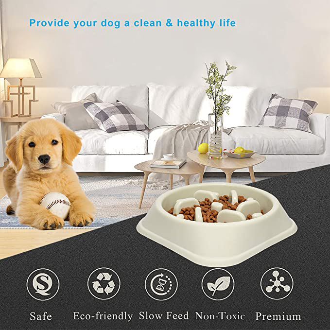 Slow Feeder Dog Bowl