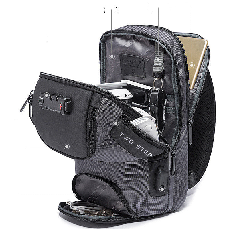 Anti-theft Chest Sling Bag