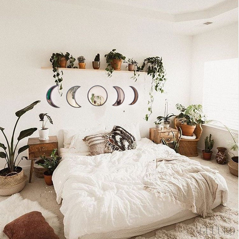 Retro Moon Decoration Acrylic Mirror