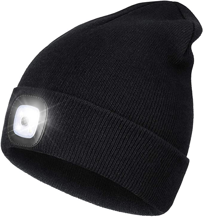 Winter Headlamp Cap