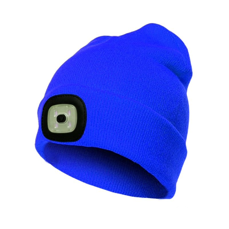 Winter Headlamp Cap