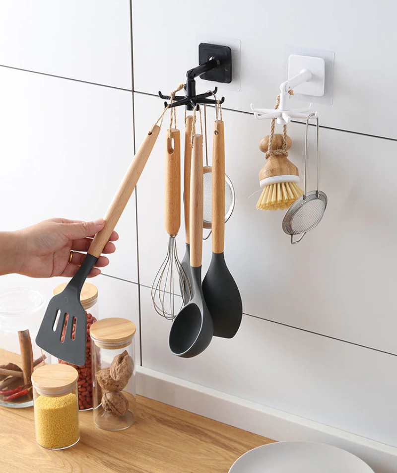 360° Self Adhesive Kitchen Hanger