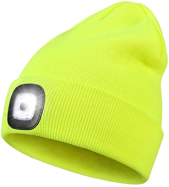 Winter Headlamp Cap