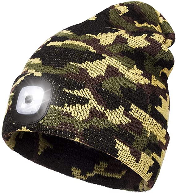 Winter Headlamp Cap