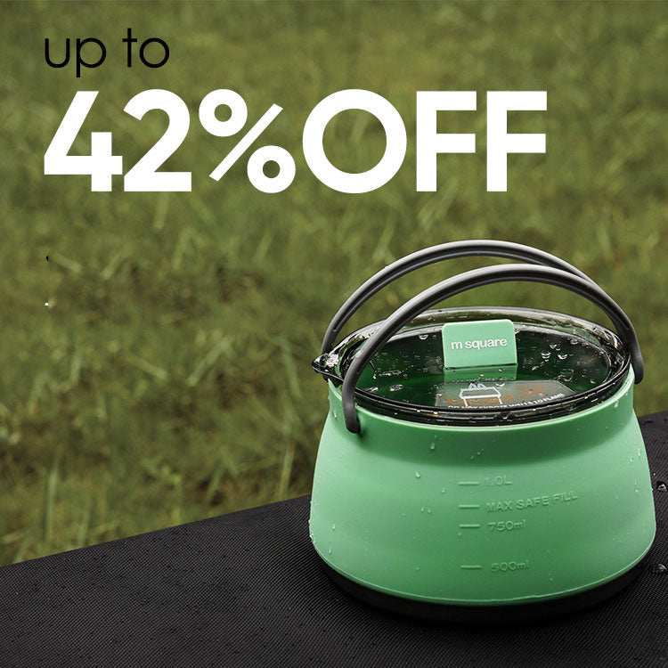 Portable Folding Silicone Kettle for Outdoors