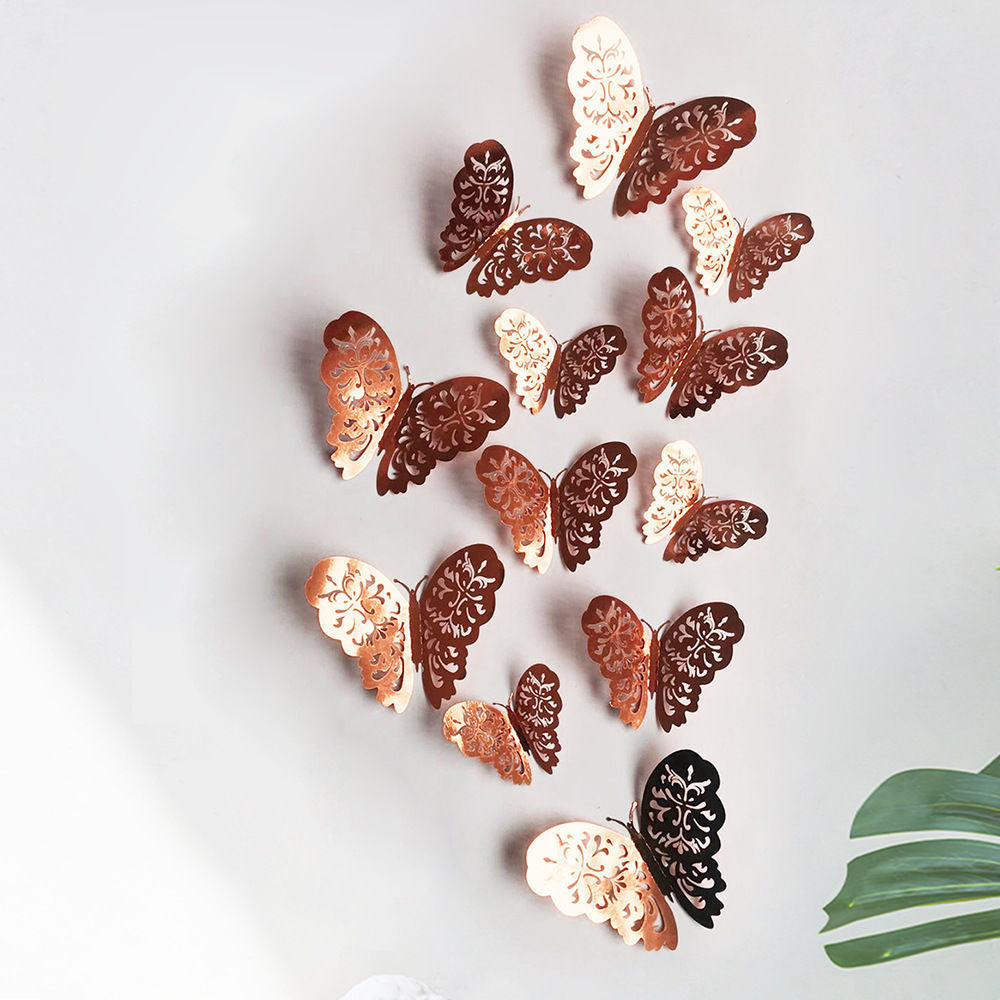 3D Butterflies Decor Stickers