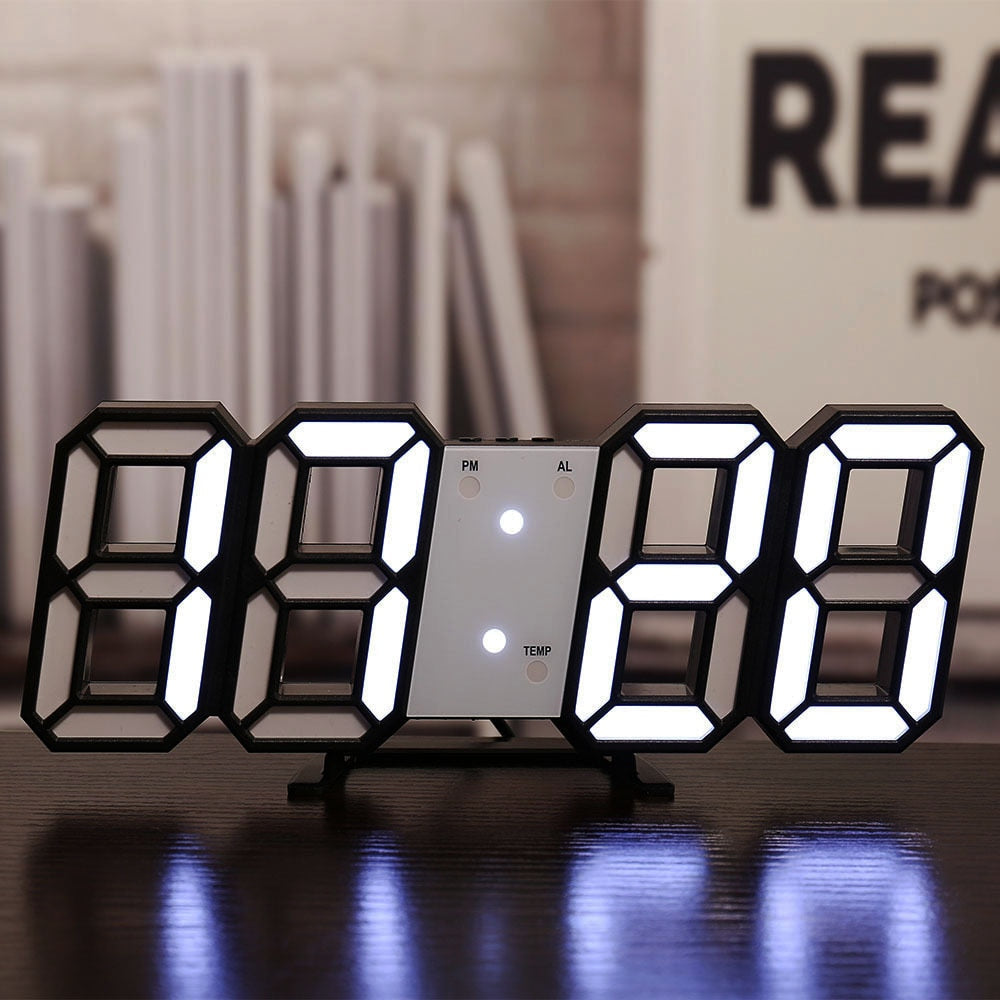 3D Digital Wall Clock