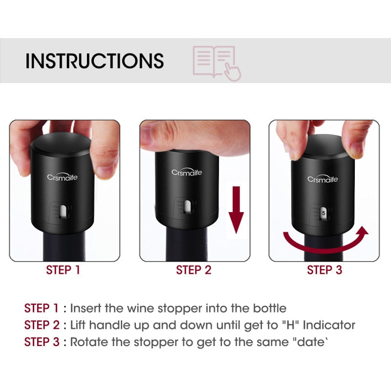 Vacuum Wine Bottle Sealer