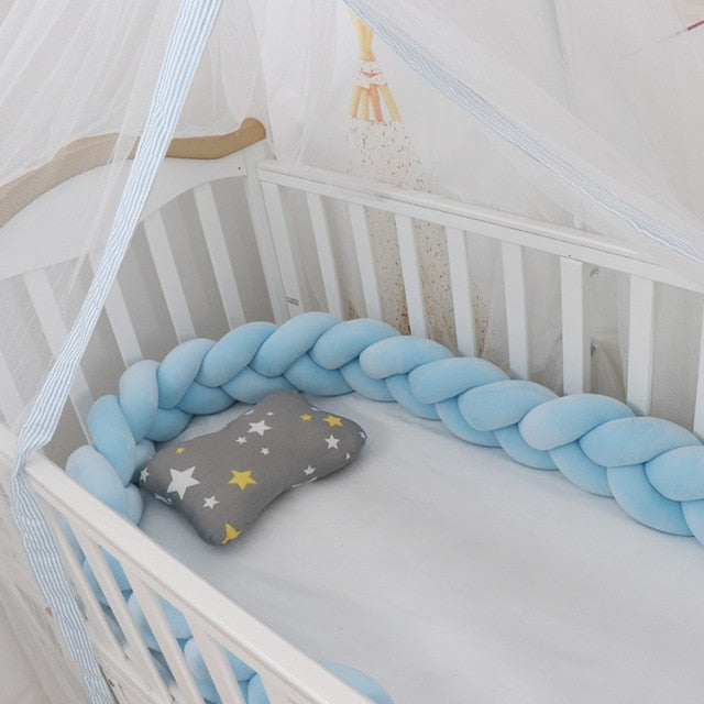 4-strand Braided Crib Bumper