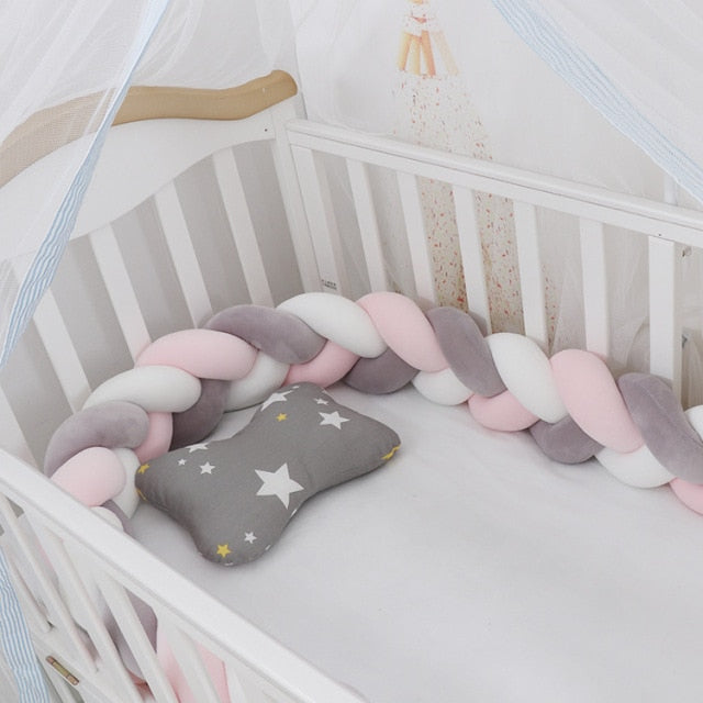 4-strand Braided Crib Bumper