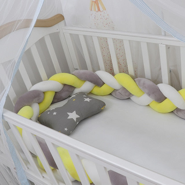 4-strand Braided Crib Bumper