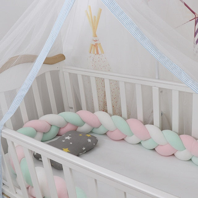 4-strand Braided Crib Bumper