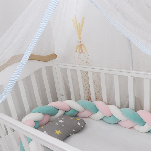4-strand Braided Crib Bumper