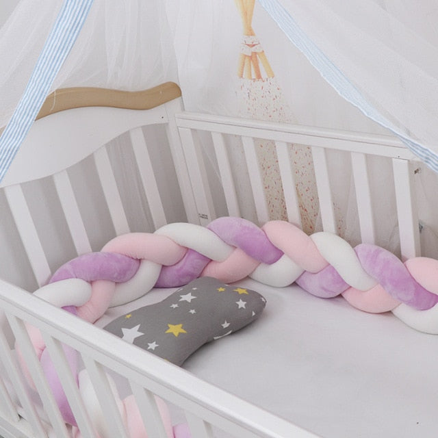 4-strand Braided Crib Bumper