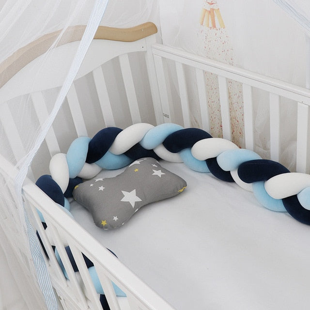 4-strand Braided Crib Bumper