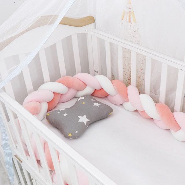 4-strand Braided Crib Bumper