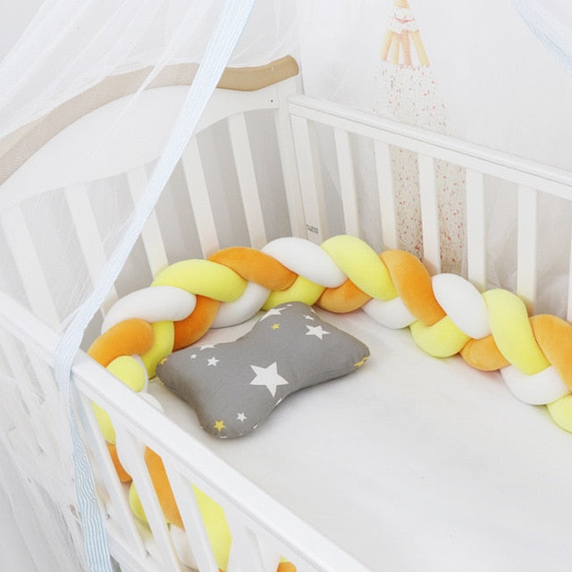 4-strand Braided Crib Bumper