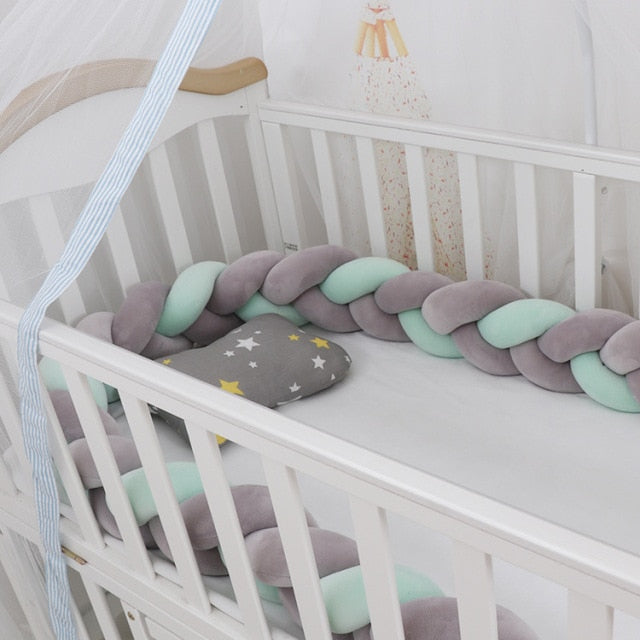 4-strand Braided Crib Bumper