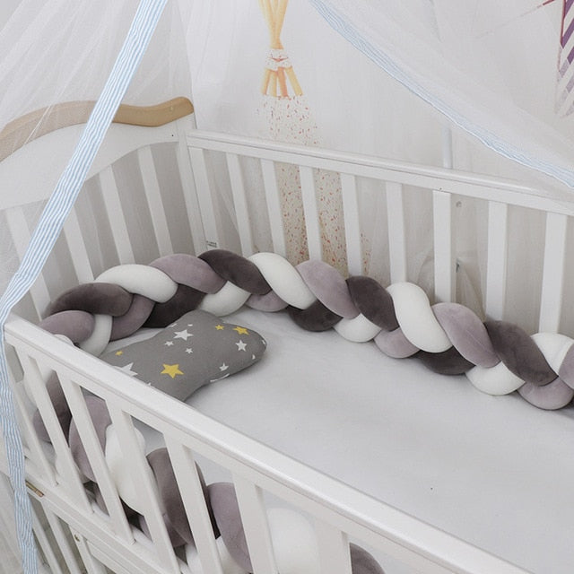 4-strand Braided Crib Bumper