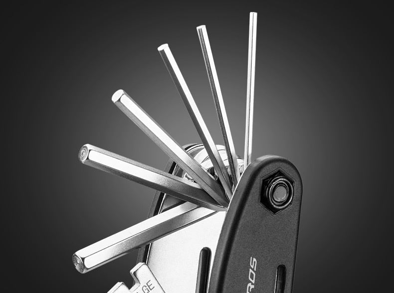16 in 1 Multifunction Bicycle Repair Tools Kit