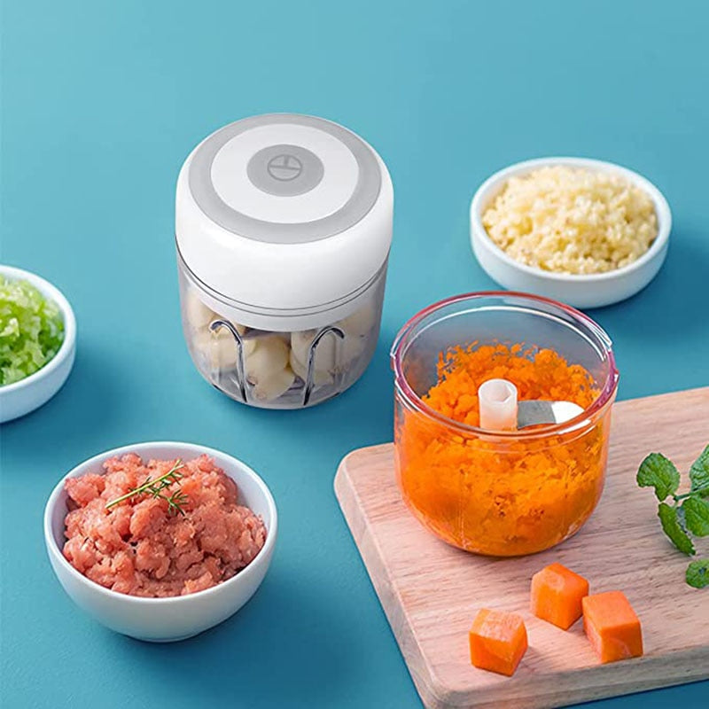 Electric Garlic Mincer Mini Chopper