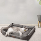 Edged Calming Pet Bed