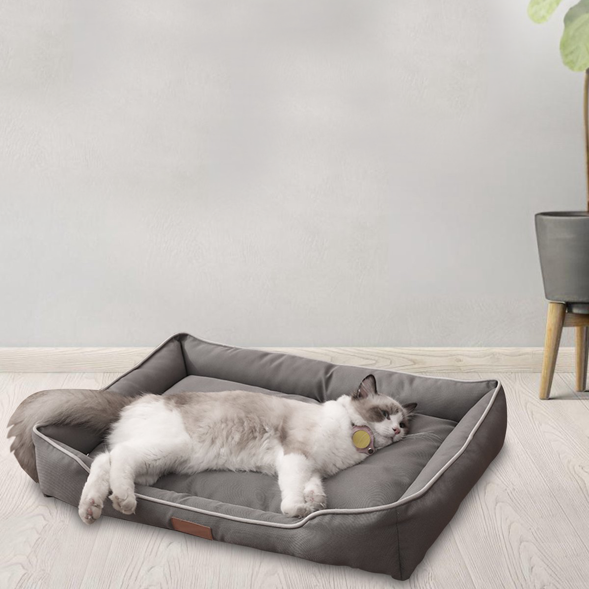 Edged Calming Pet Bed
