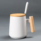 Ceramic Mug with Wooden Handle