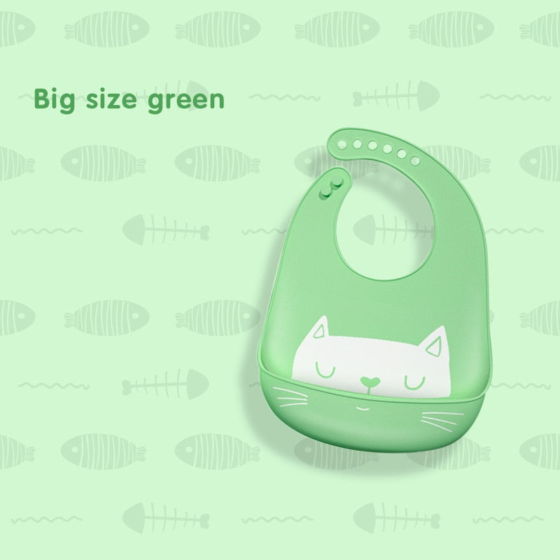 Waterproof Silicone Baby Bibs