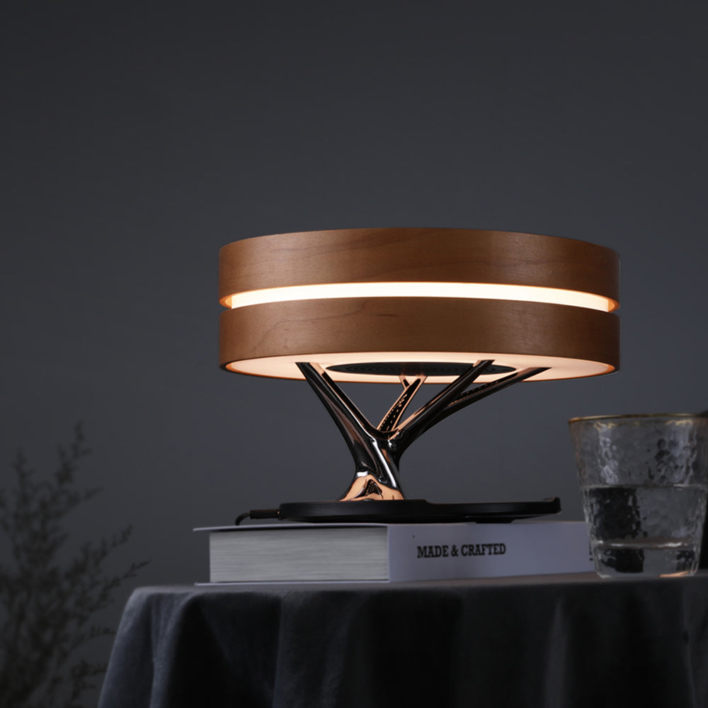 Smart Lamp with Bluetooth Speaker & Wireless Charger