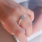Grey Moonlight Pearl Ring