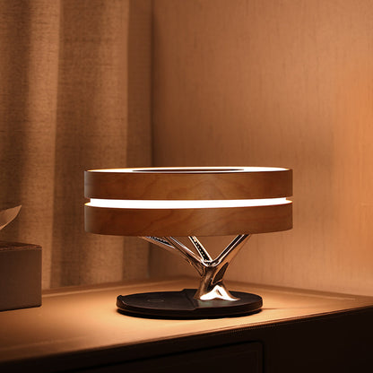 Smart Lamp with Bluetooth Speaker & Wireless Charger