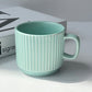 Plain Pattern Ceramic Coffee Cup