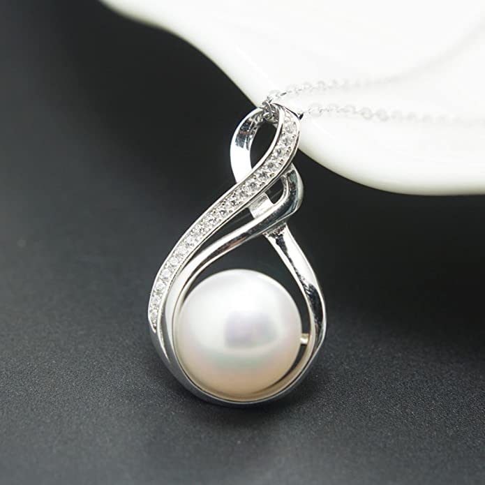 Silver Pearl Pendant/Necklace
