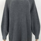 Mock Neck Dropped Shoulder Dress